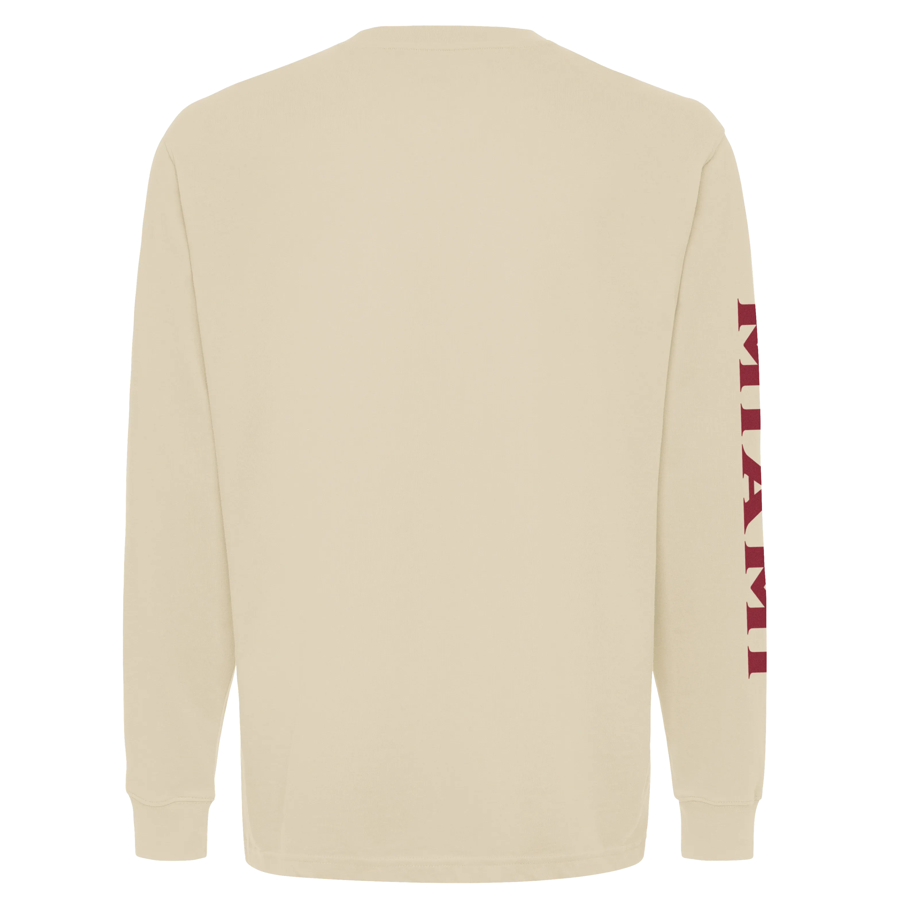 Sportiqe Miami HEAT Beige Long Sleeve Tee