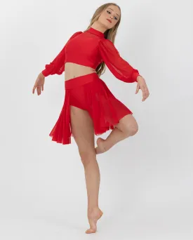 Studio 7, ELOISE SKIRT, Red, Adults, ADSK12