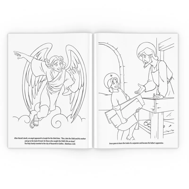 The Childhood of Jesus Coloring Book