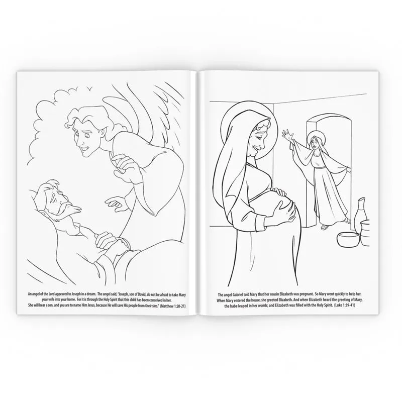 The Childhood of Jesus Coloring Book