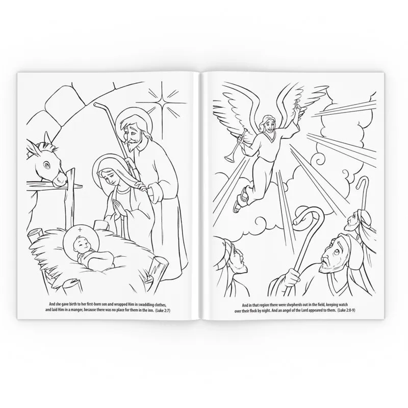 The Childhood of Jesus Coloring Book