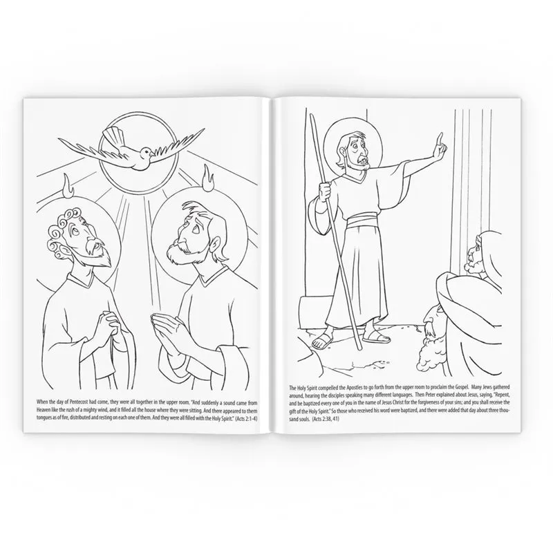 The Triumph of Jesus Coloring Book