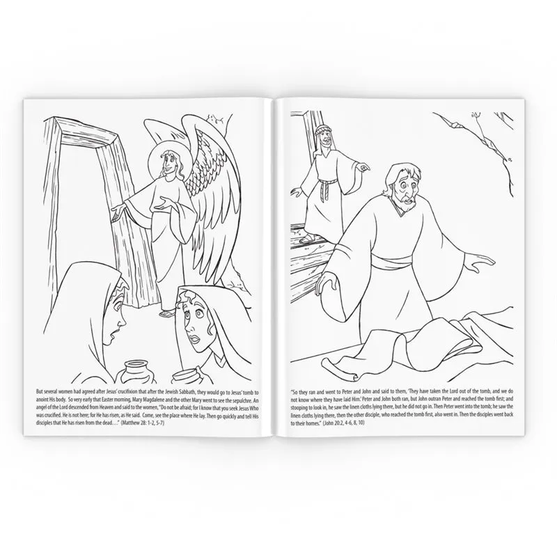 The Triumph of Jesus Coloring Book