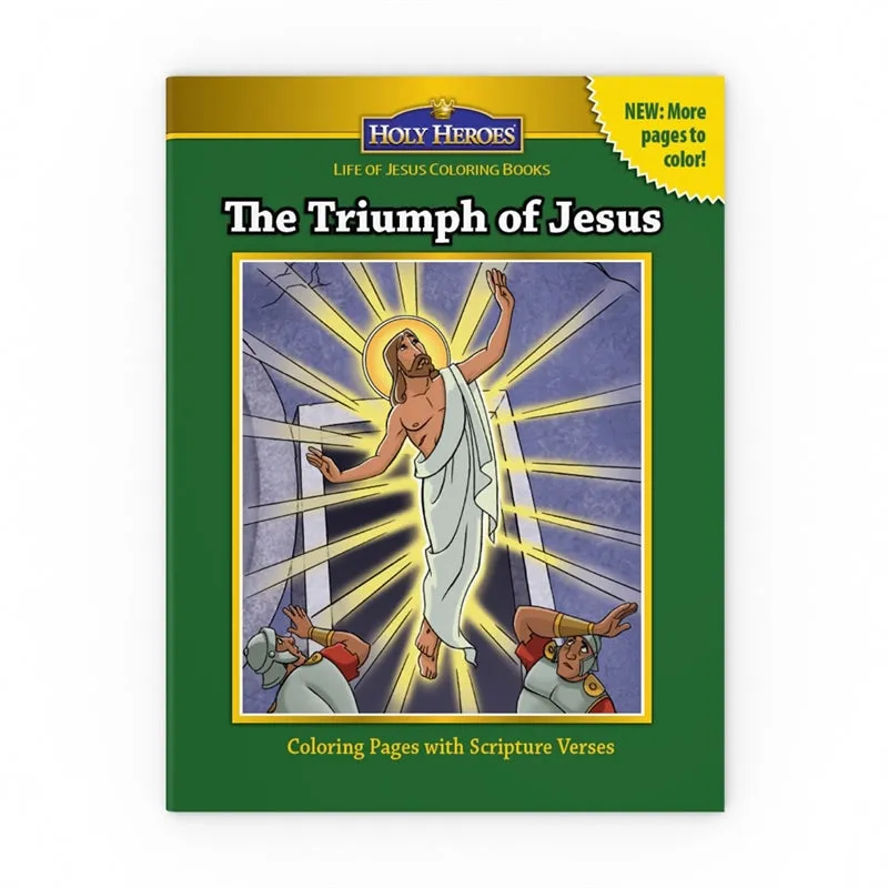 The Triumph of Jesus Coloring Book