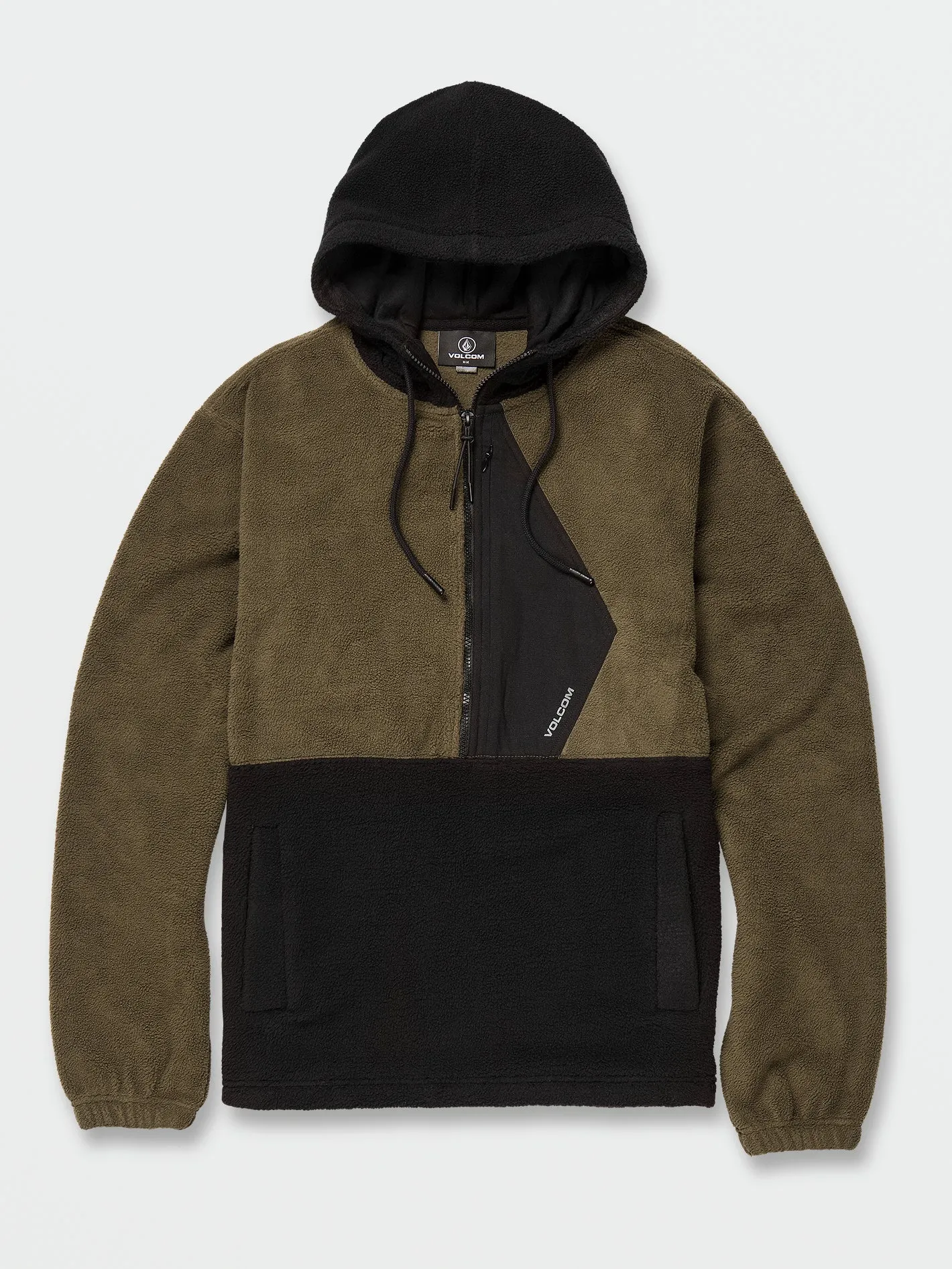 Unerstand Half Zip Hoodie - Military