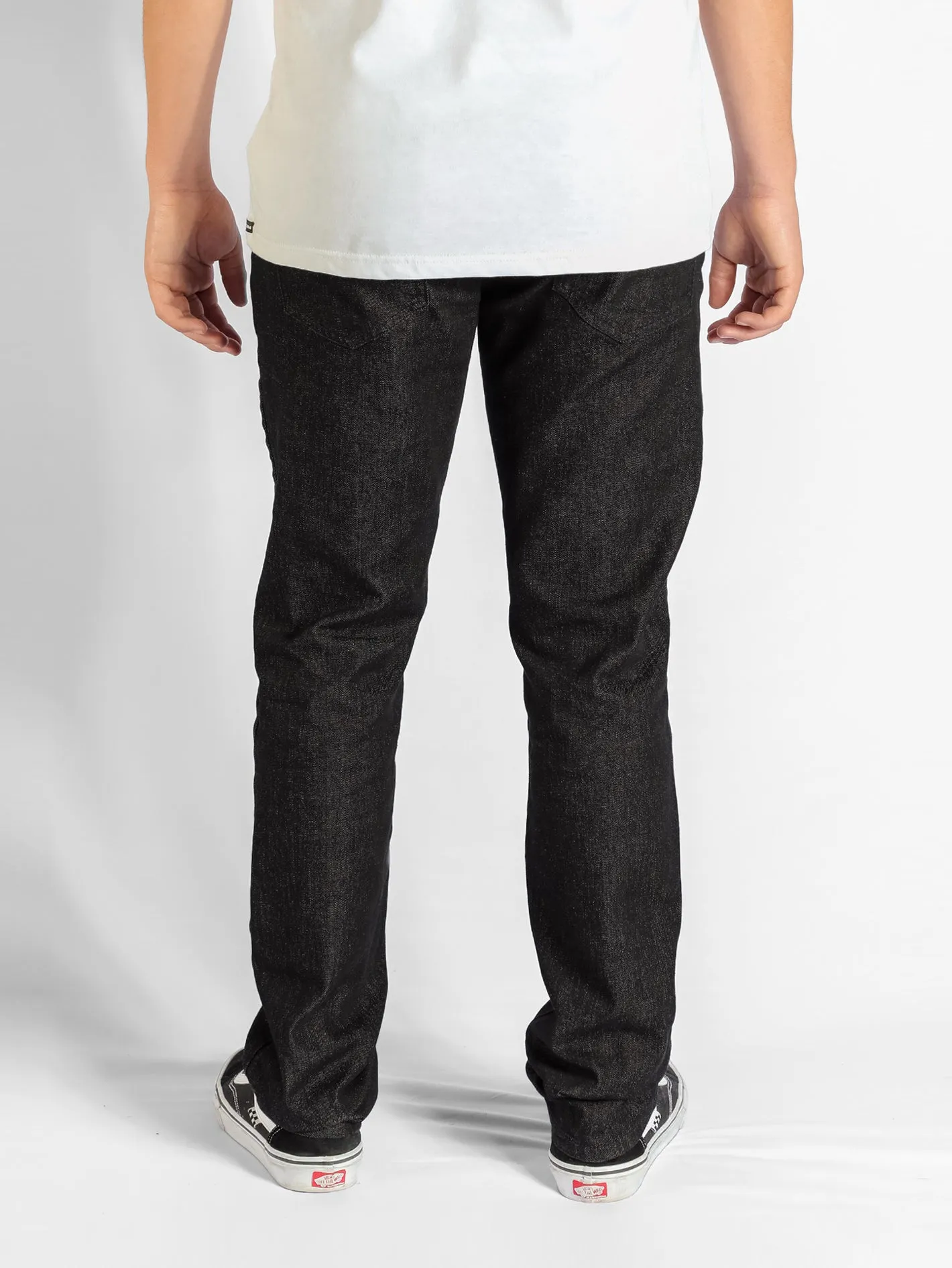 V Vorta Slim Fit Jeans - Rinsed Black