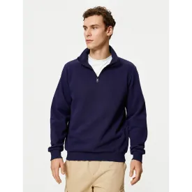 Violet Half Zip Sweatshirt