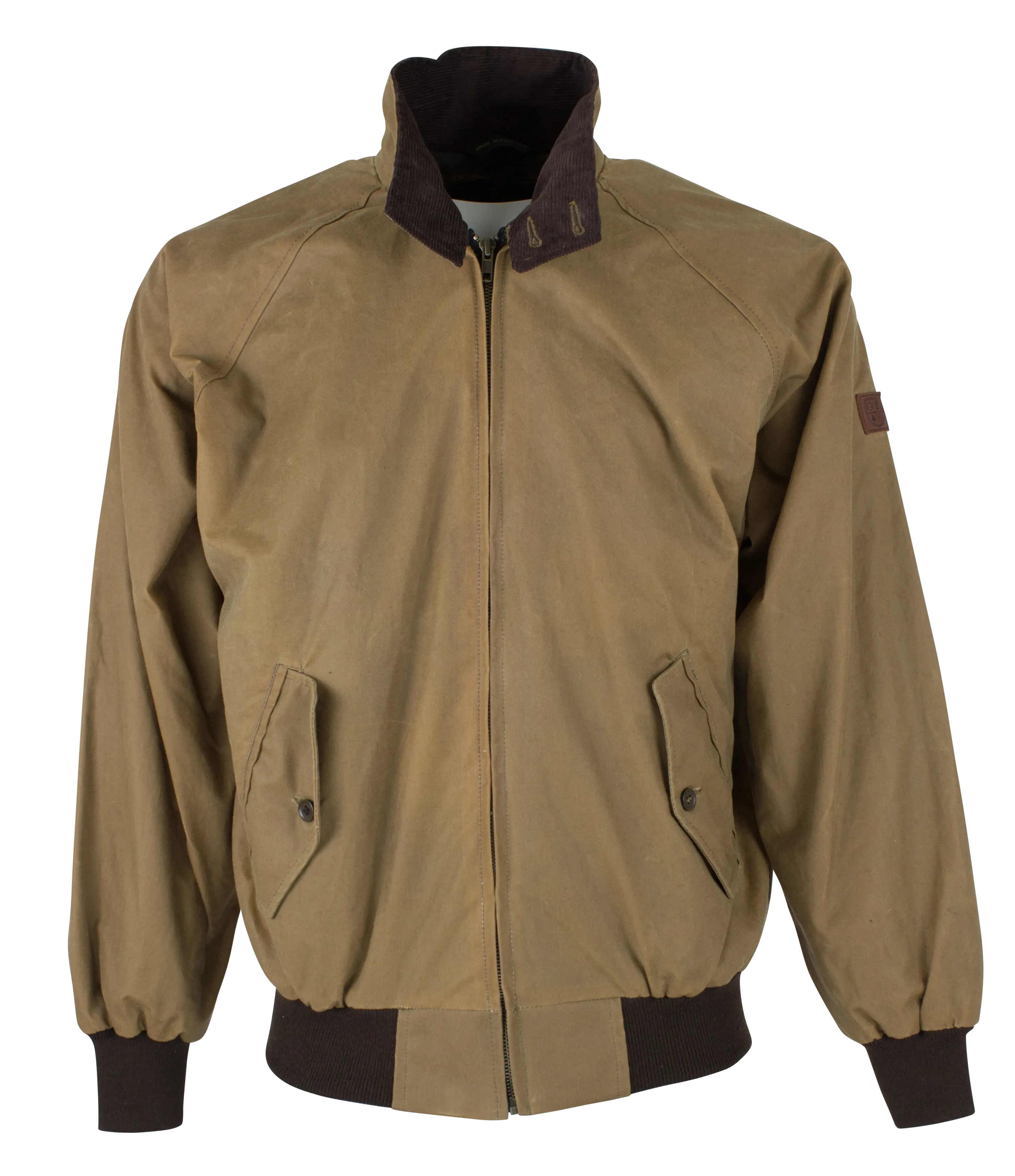 W19 - Harrington Wax Jacket - SAND