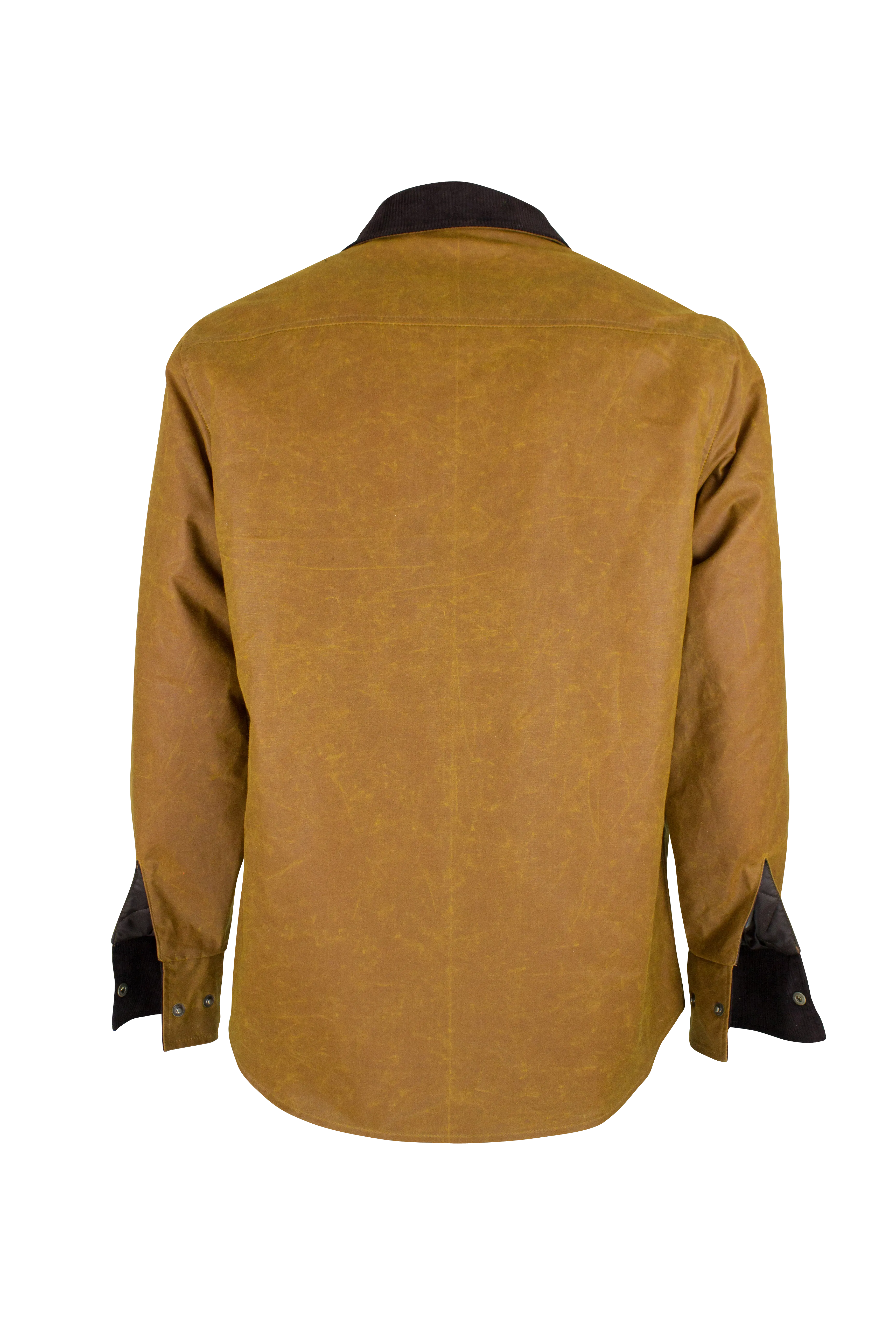 W26 - Men's Antique Wax Overshirt - GOLD