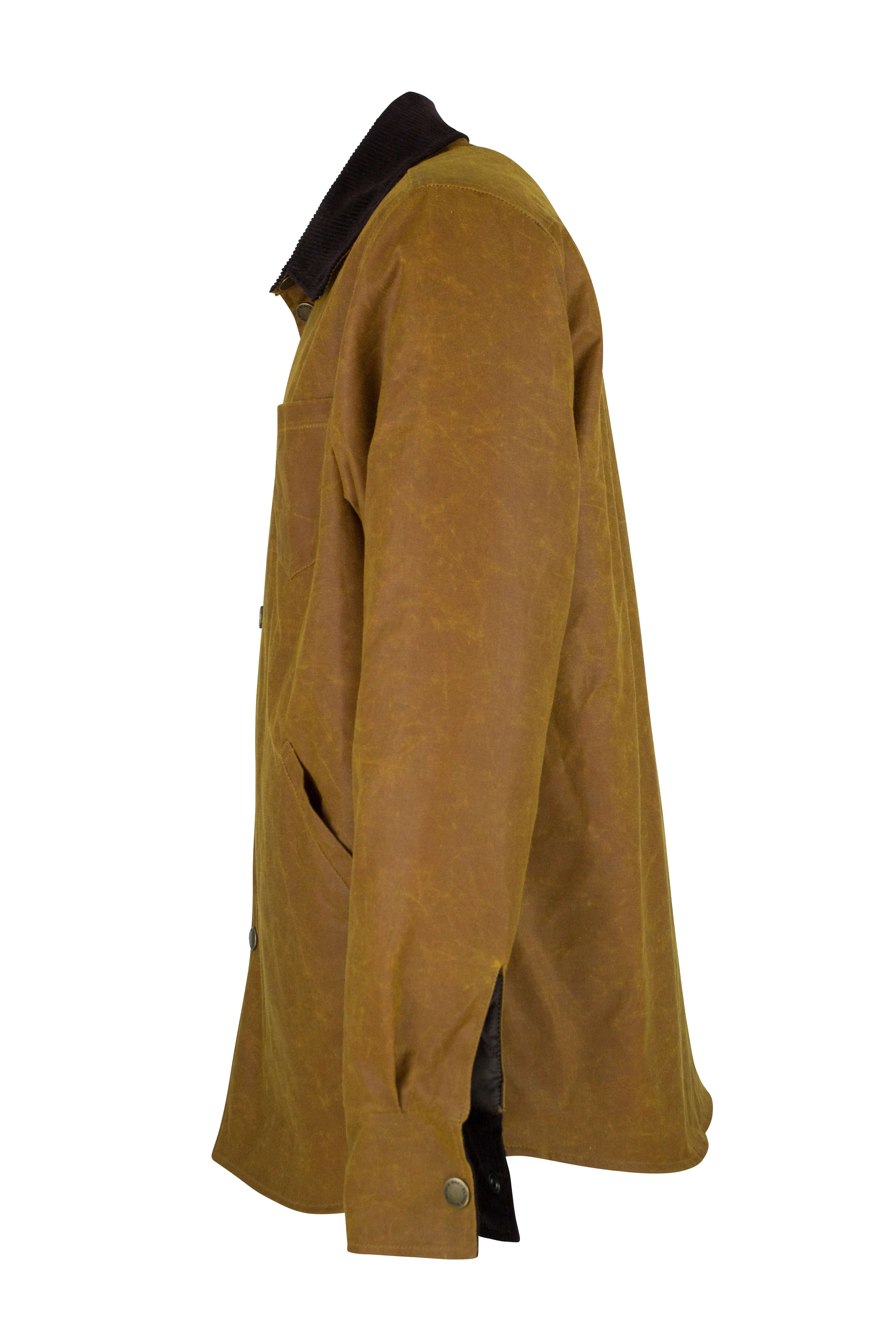 W26 - Men's Antique Wax Overshirt - GOLD