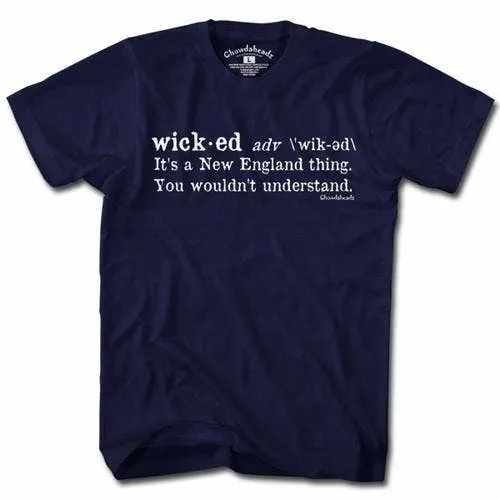 Wicked Definition T-Shirt | Unisex / XL / Navy