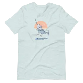 Z - Boston Children's Pulmonary Division - Unique Narhwal - Adult T-Shirt